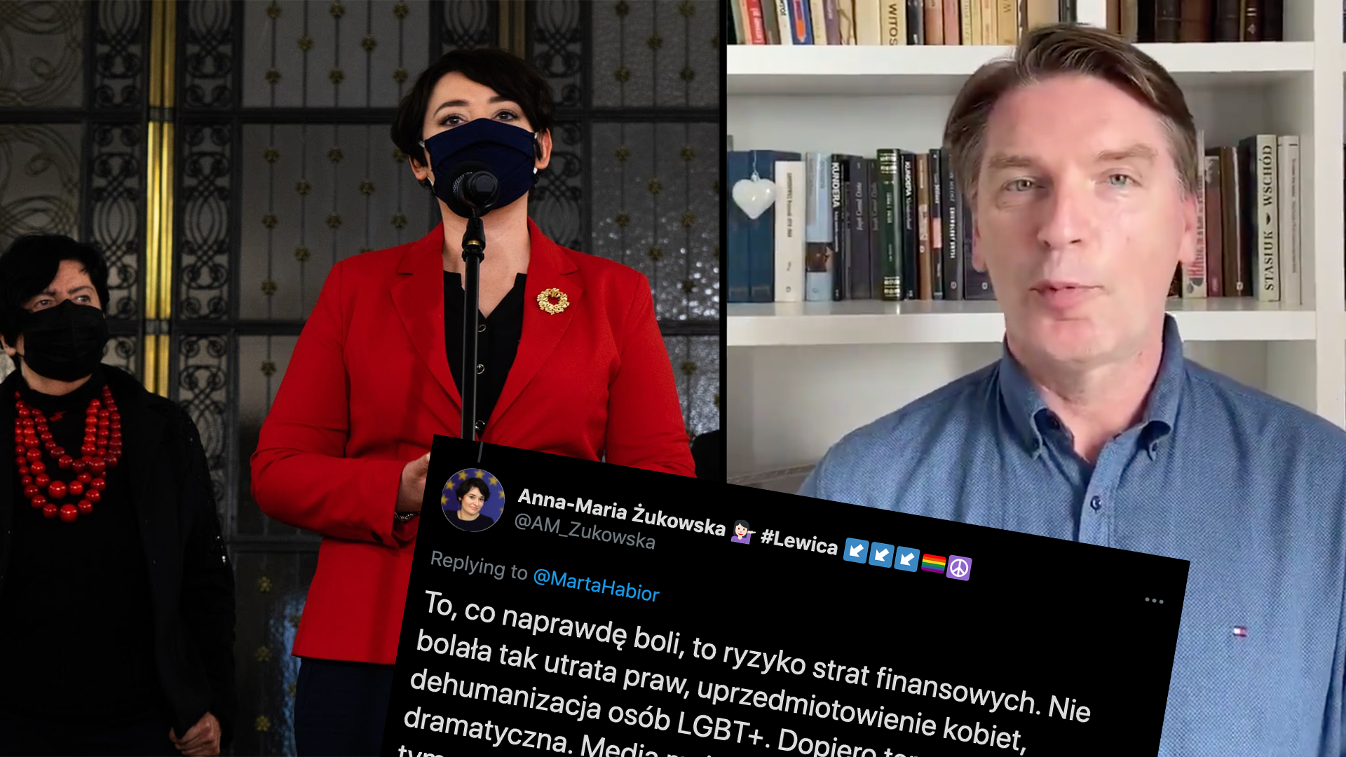 Żukowska odpowiada Lisowi: &#8220;To, co&nbsp;naprawdę boli media, to&nbsp;ryzyko strat finansowych&#8221;